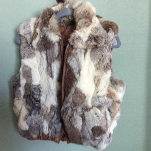 Reversible Warm Fur Vest